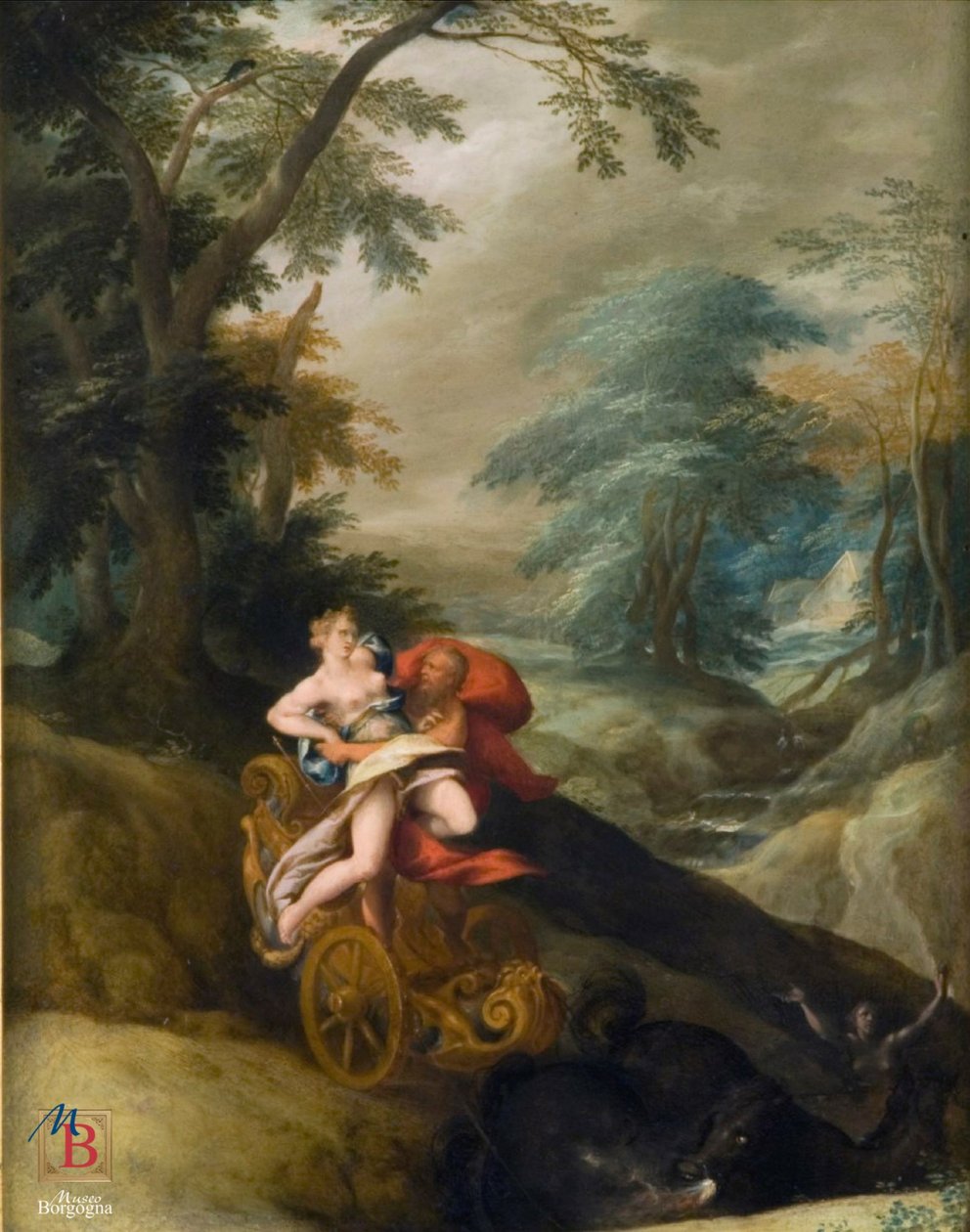 The Rape of Persephone by Bartholomeus Spranger