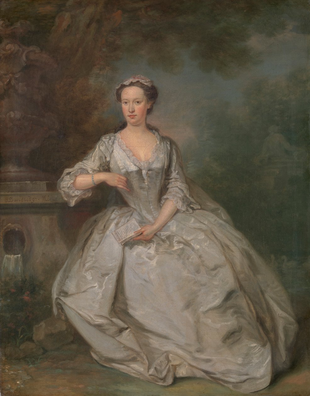 A Lady with a Book by Bartholomew Dandridge