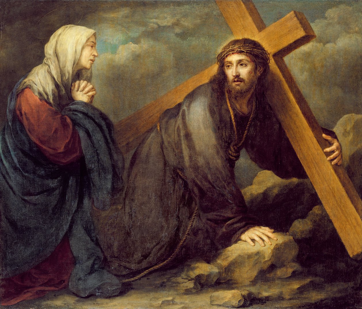 Christ at Calvary by Bartolomé Esteban Murillo