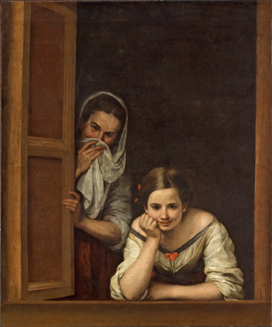Women from Galicia at the Window by Bartolomé Esteban Murillo