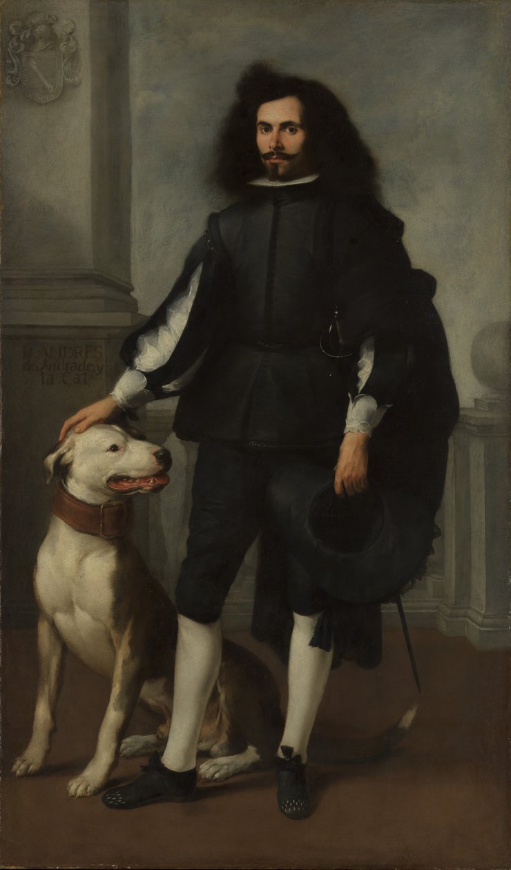 Don Andrés de Andrade y la Cal, ca. 1665-72 by Bartolomé Esteban Murillo