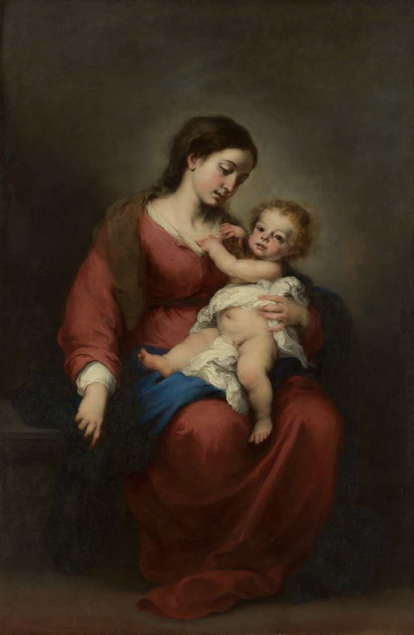 Virgin and Child by Bartolomé Esteban Murillo