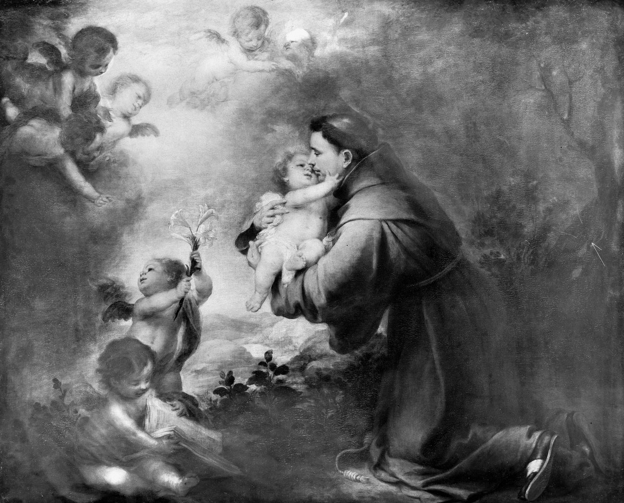 Saint Anthony of Padua with the Christ Child by Bartolomé Esteban Murillo