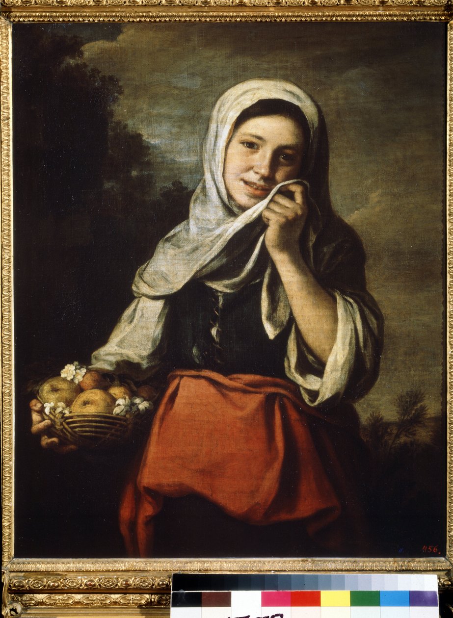 Girl Selling Fruit by Bartolomé Esteban Murillo