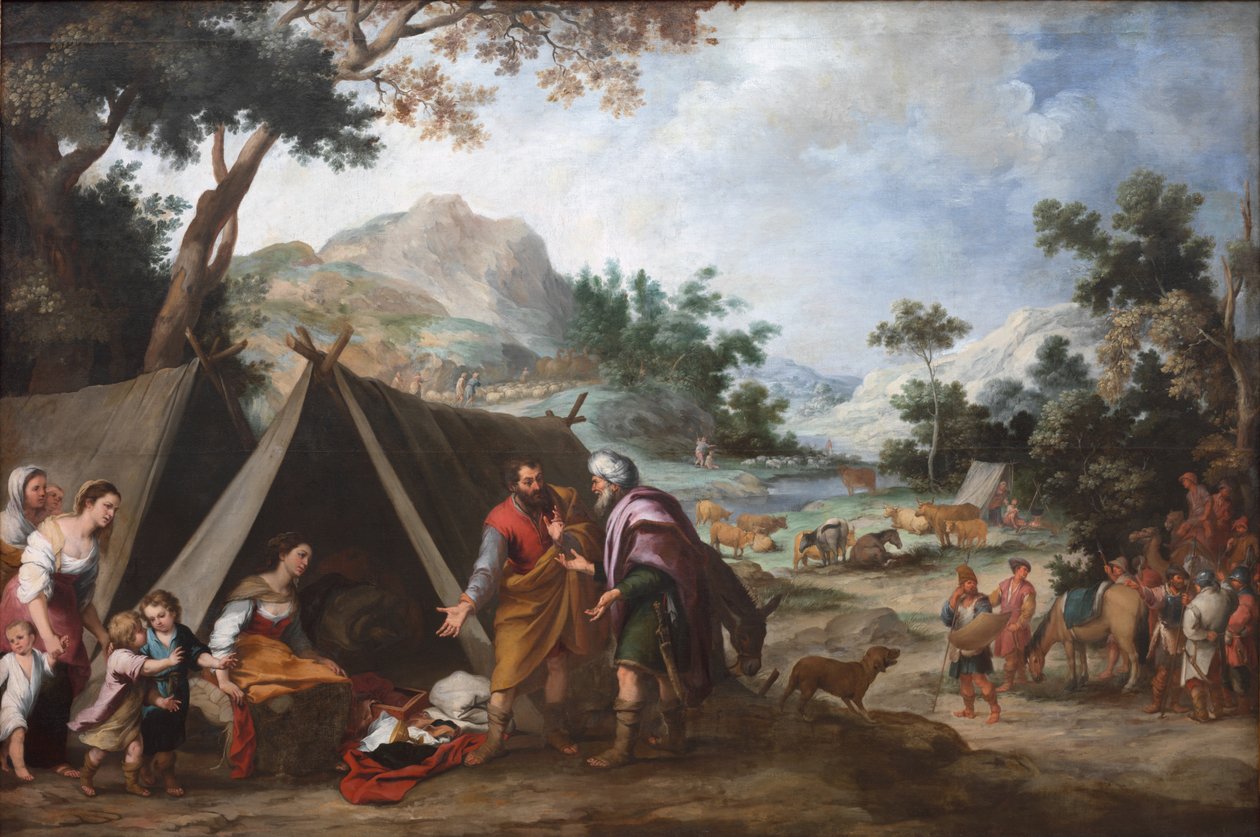 Laban Searching for His Stolen Household Gods by Bartolomé Esteban Murillo