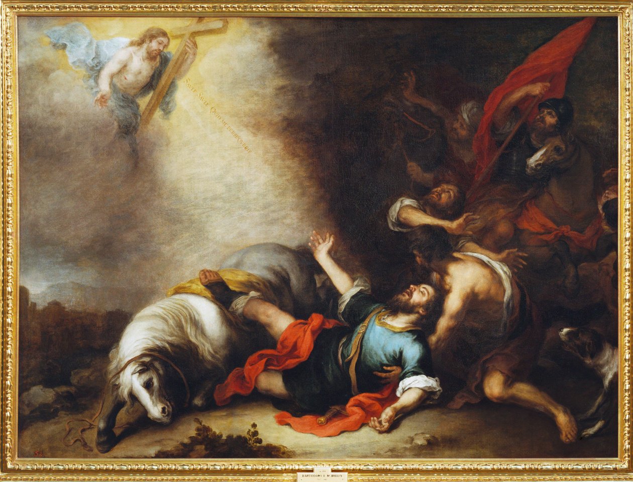 The Conversion of Saint Paul by Bartolome Esteban Murillo