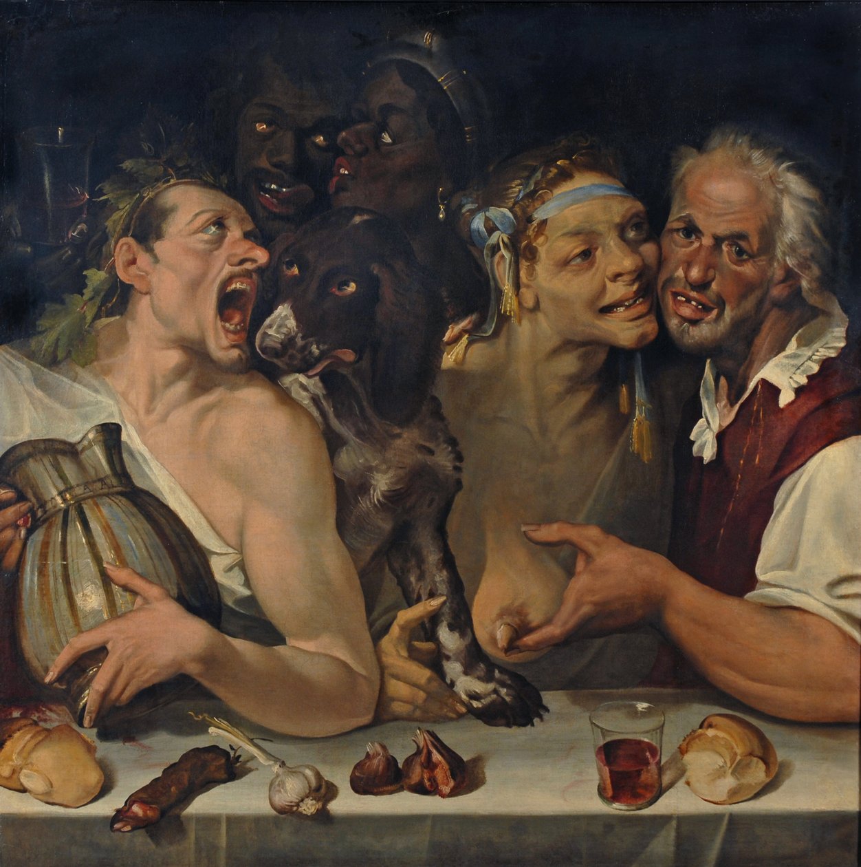 Merry Company by Bartolomeo Passarotti