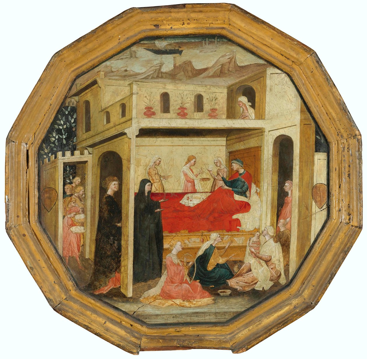 Desco da Parto (Recto) by Bartolomeo di Fruosino