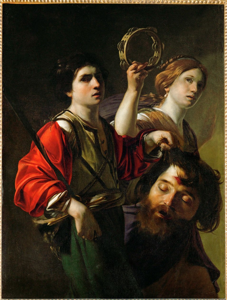 David Triumphant by Bartolomeo (manner of) Manfredi