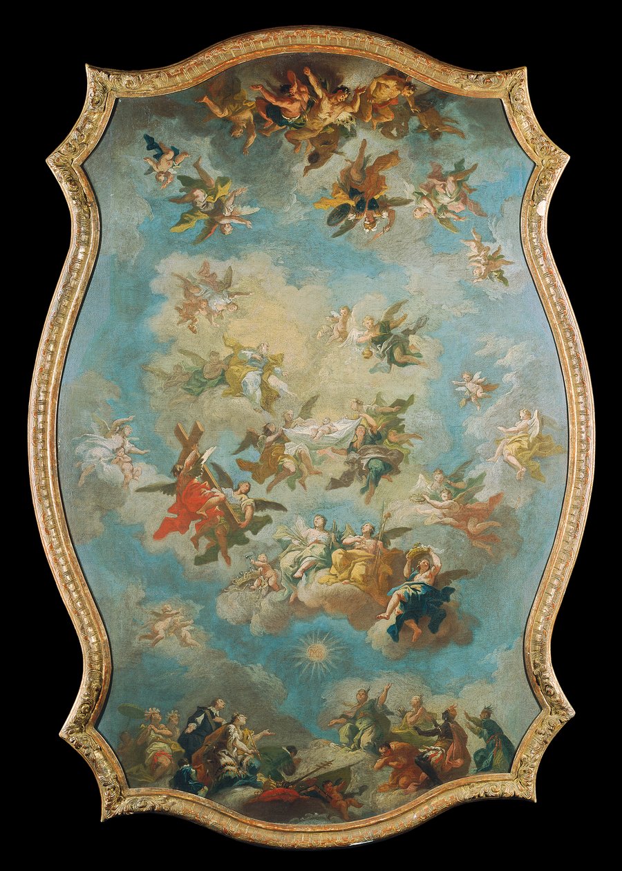 Veneration of the Name of Mary – The Divine Plan for Redemption – Fall of the Angels by Bartolomeo Altomonte
