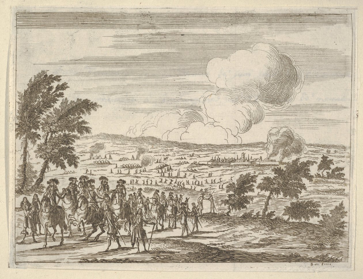 The Duke and his troops at Casalmaggiore, from L