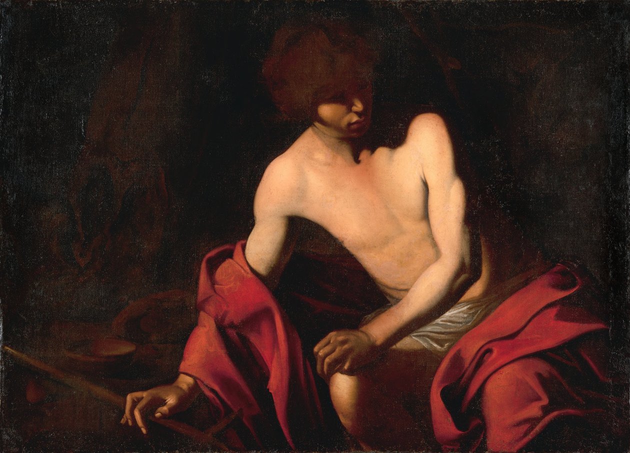 St John the Baptist by Bartolomeo Manfredi