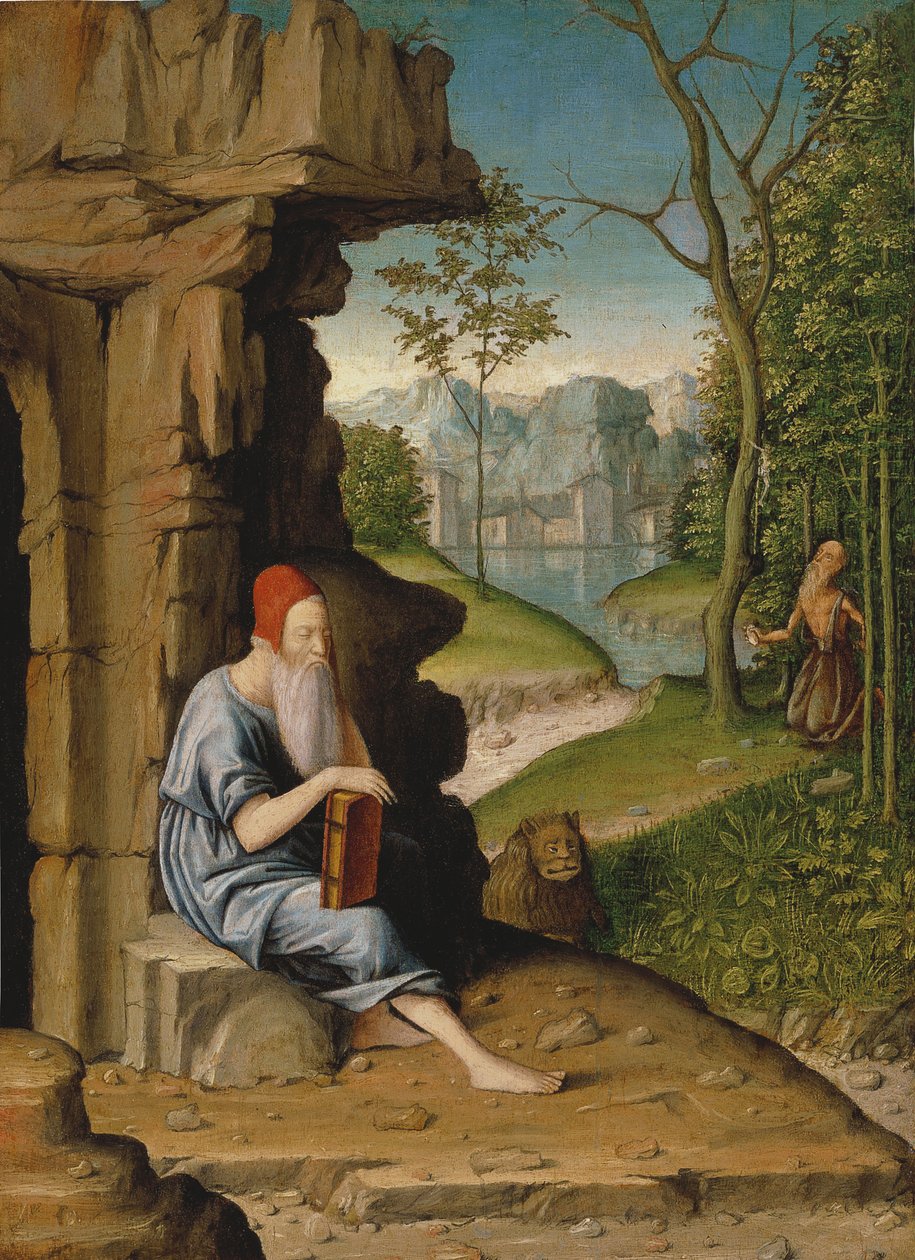 Saint Jerome in the Desert by Bartolomeo Montagna