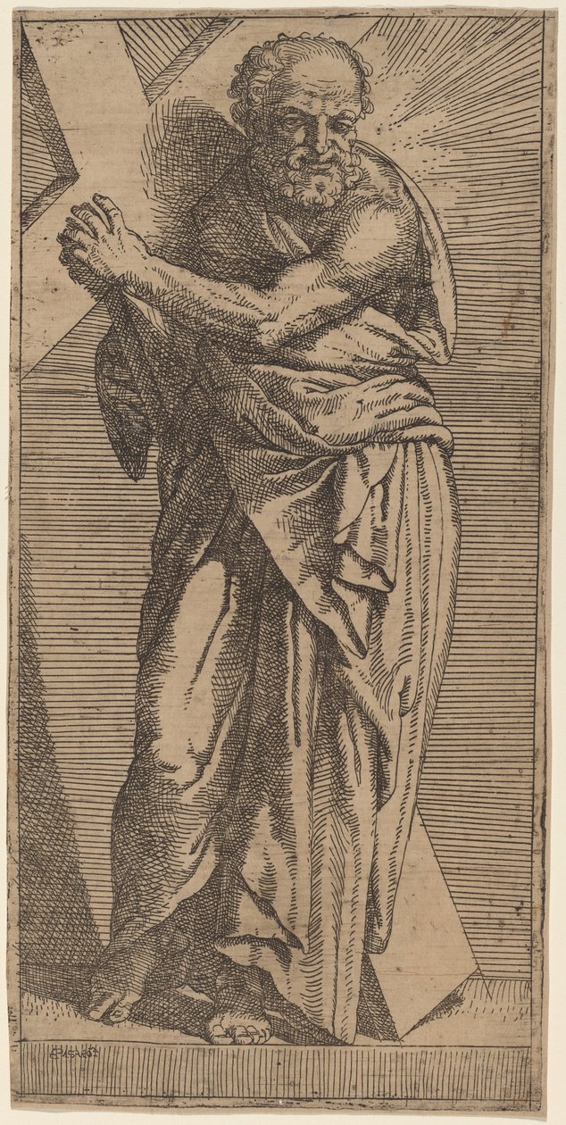 Saint Andrew by Bartolomeo Passarotti