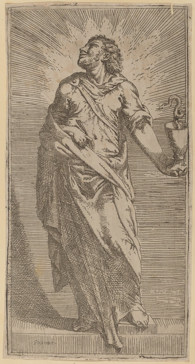 Saint John the Evangelist by Bartolomeo Passarotti