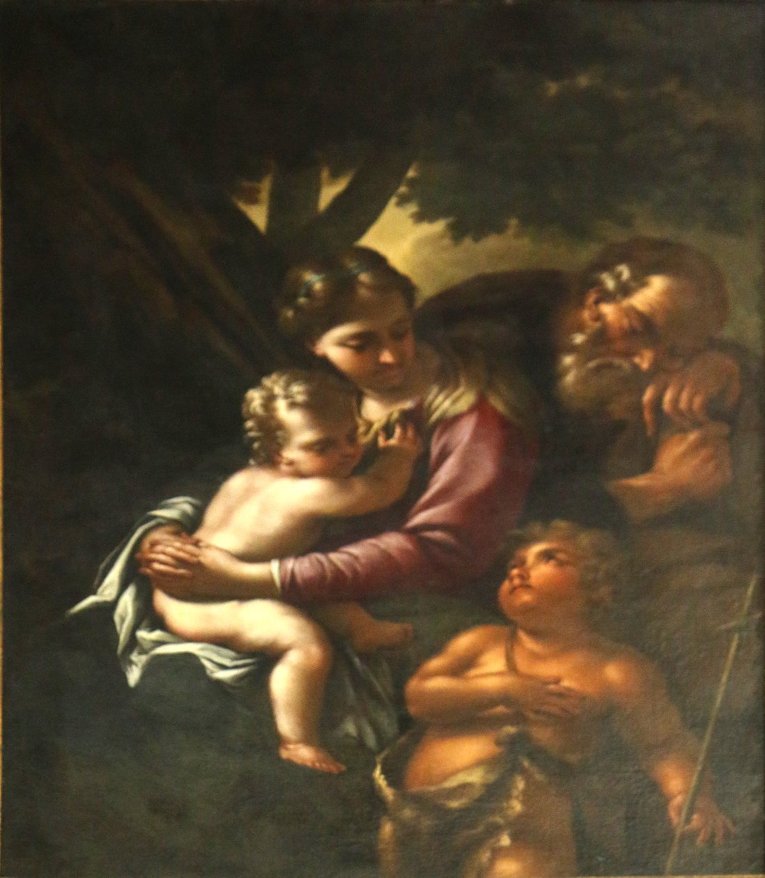 Holy Family and Saint John by Bartolomeo Schedoni