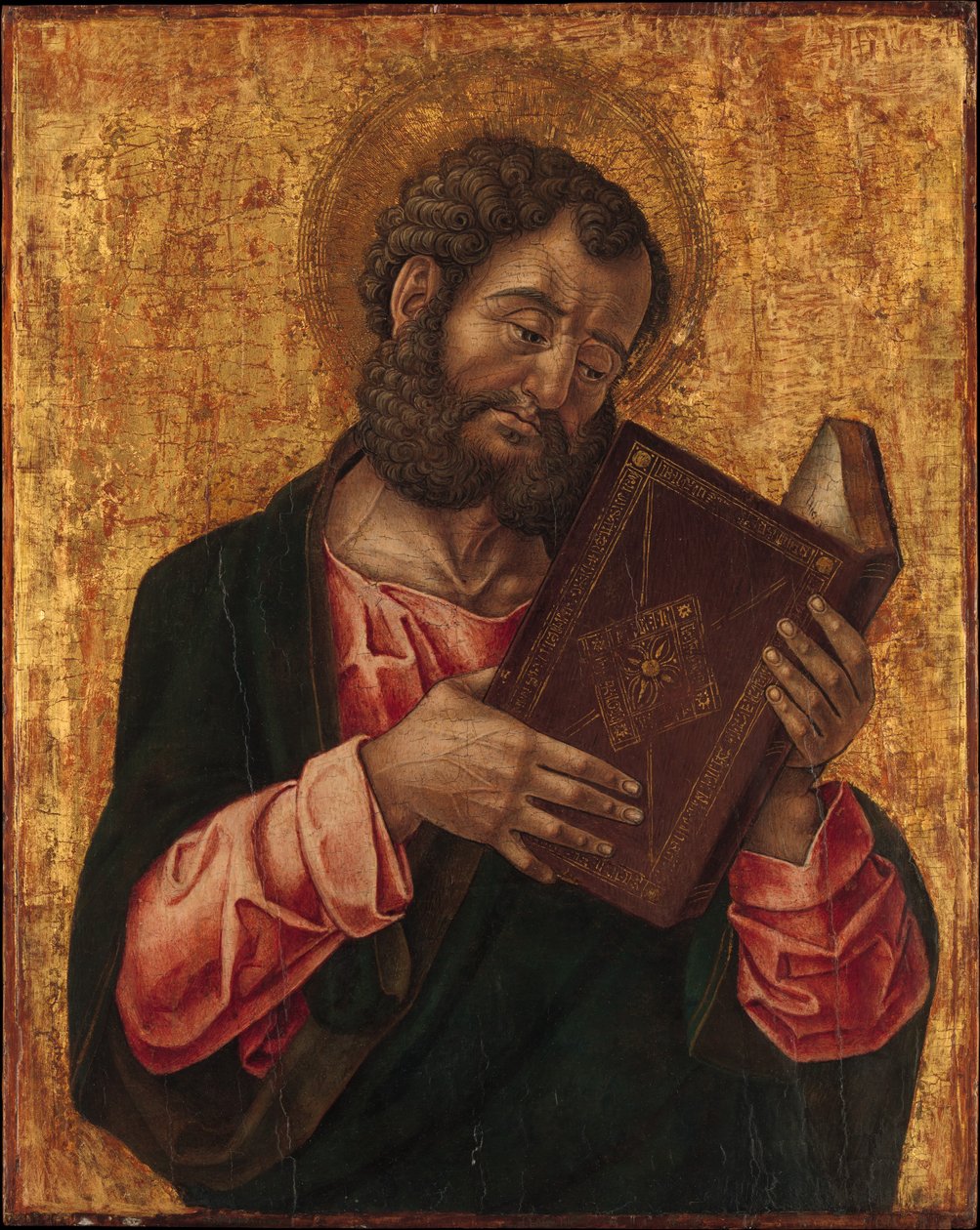 Saint Mark Reading, ca. 1470 by Bartolomeo Vivarini