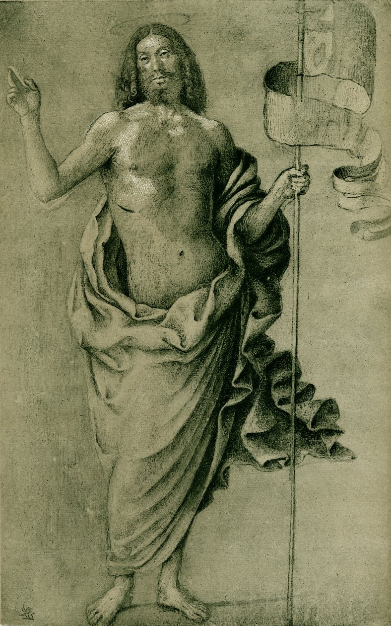 Resurrection by Bartolomeo school of Montagna