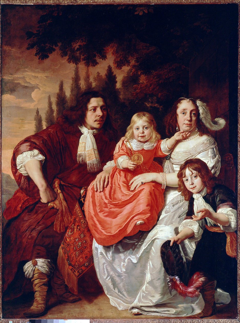 Portrait of the Reepmaker Family by Bartolomeus van der Helst