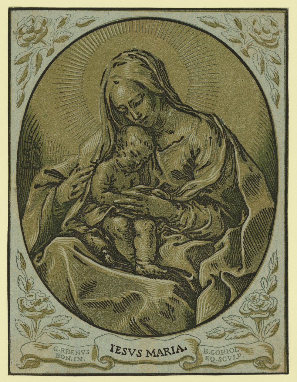 Madonna and Child by Bartolommeo Coriolano