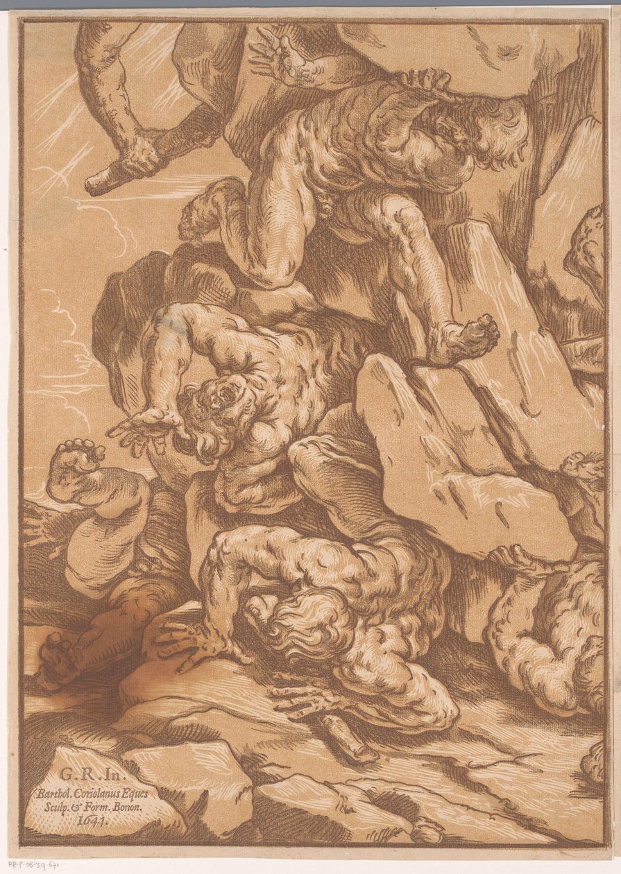 Fall of the Giants (Third Part) by Bartolommeo Coriolano