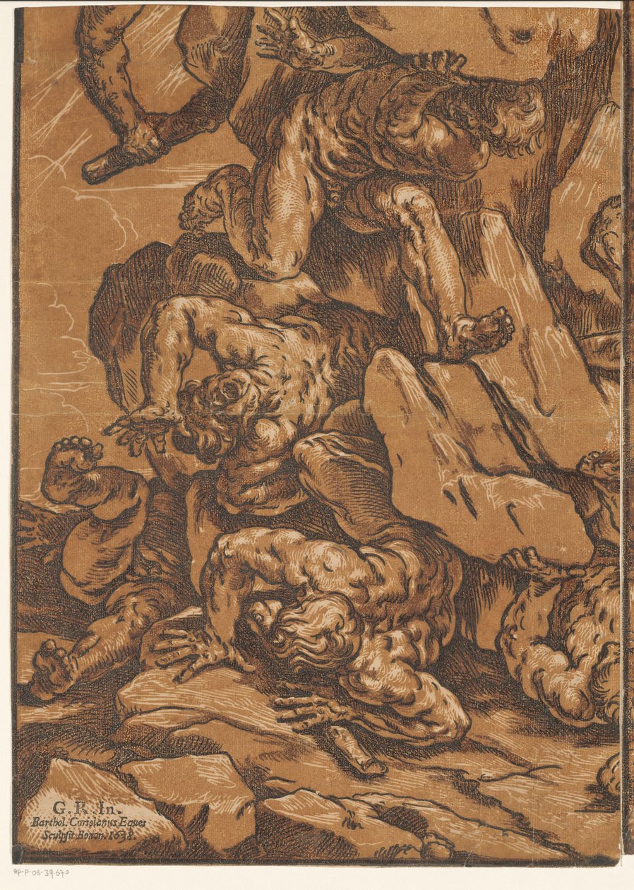 Fall of the Giants (Third Part) by Bartolommeo Coriolano