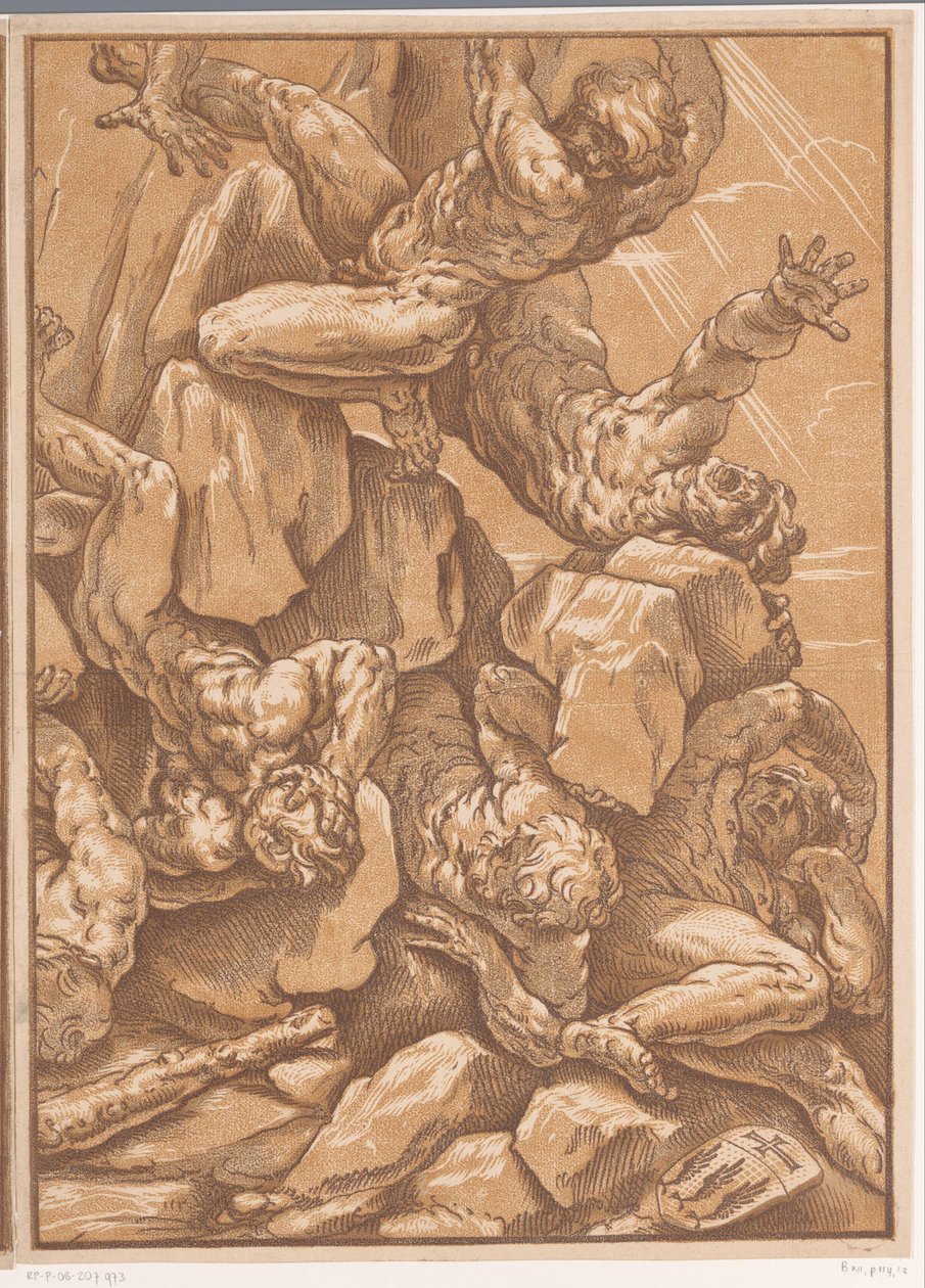 Fall of the Giants (Fourth Part) by Bartolommeo Coriolano