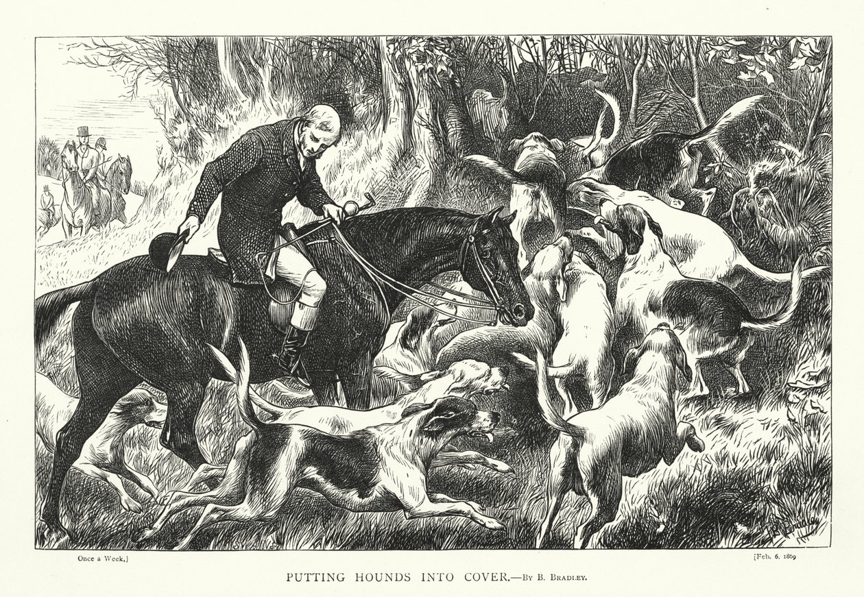 Putting Hounds into Cover by Basil Bradley