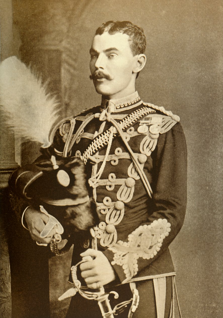 Lieut.-Colonel The Earl of Airlie 12th Lancers by Bassano Ltd