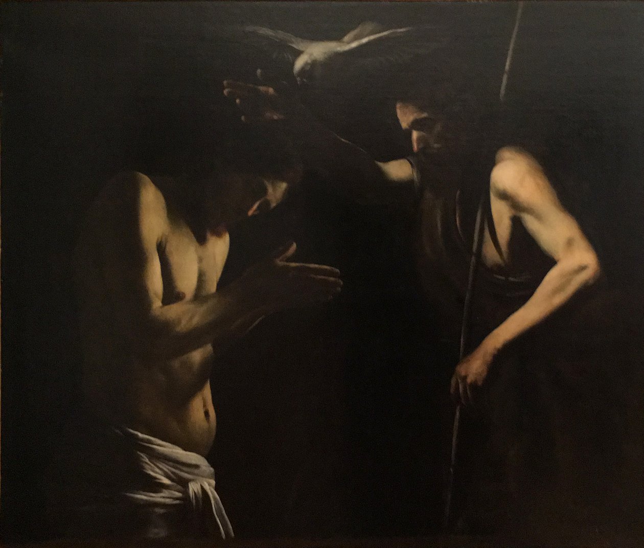 The Baptism of Christ by Battistello Caracciolo