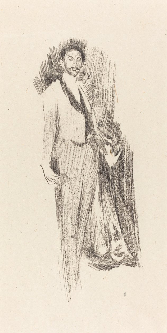 Count Robert de Montesquiou by Beatrice Godwin Whistler after James McNeill Whistler