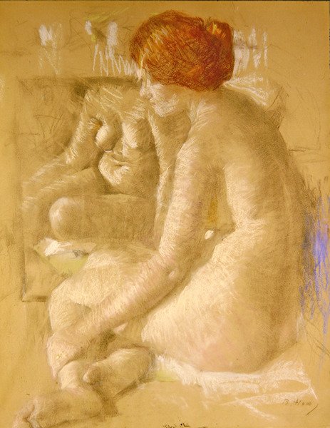 Nude Girl- Reflections by Beatrice How