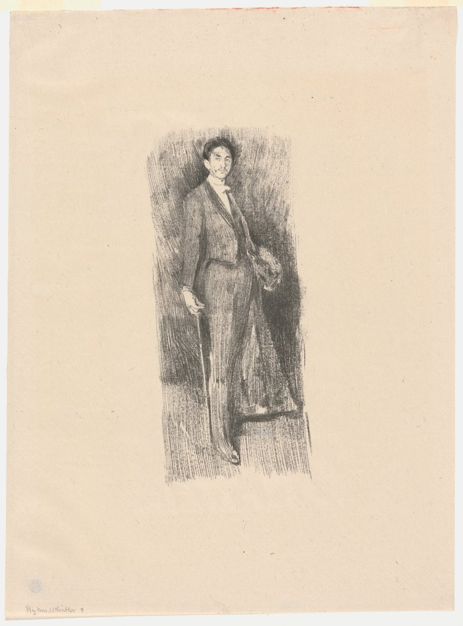 Count Robert de Montesquiou by Beatrix Godwin Whistler