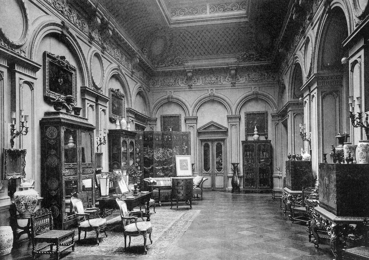 The Saloon, Montagu House by Bedford Lemere and Company