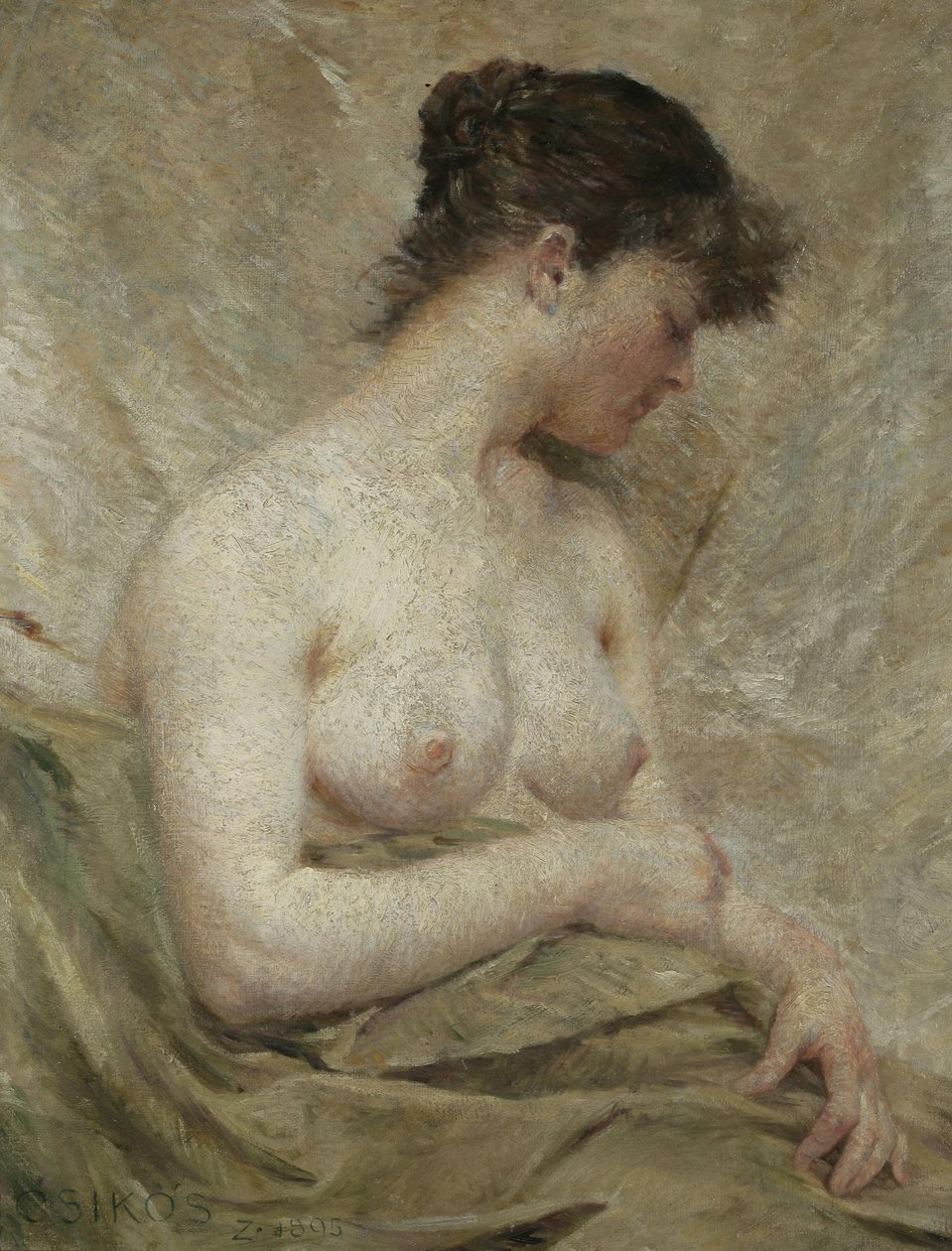 Female Semi-Nude by Bela Cikos Sesija