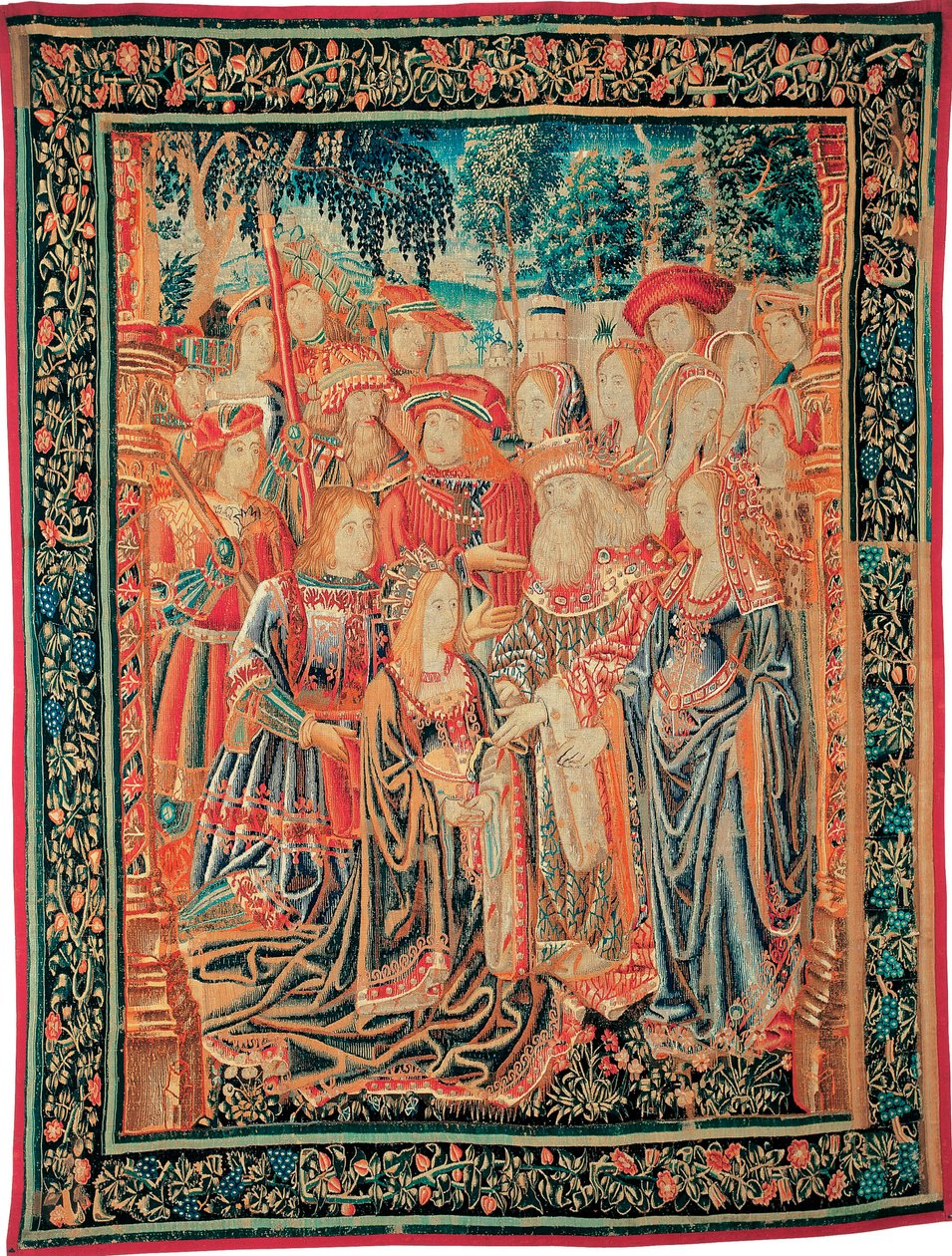 Trojan War: The Pardon of Helen by Belgian School
