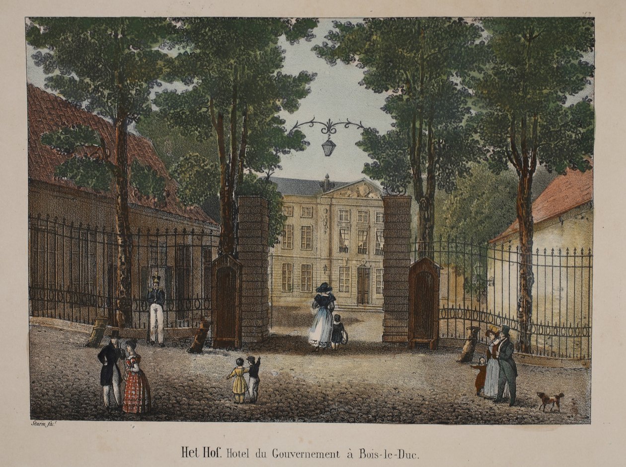 Het Hof, Hotel du Gouvernement à Bois-le-Duc by Belgian School