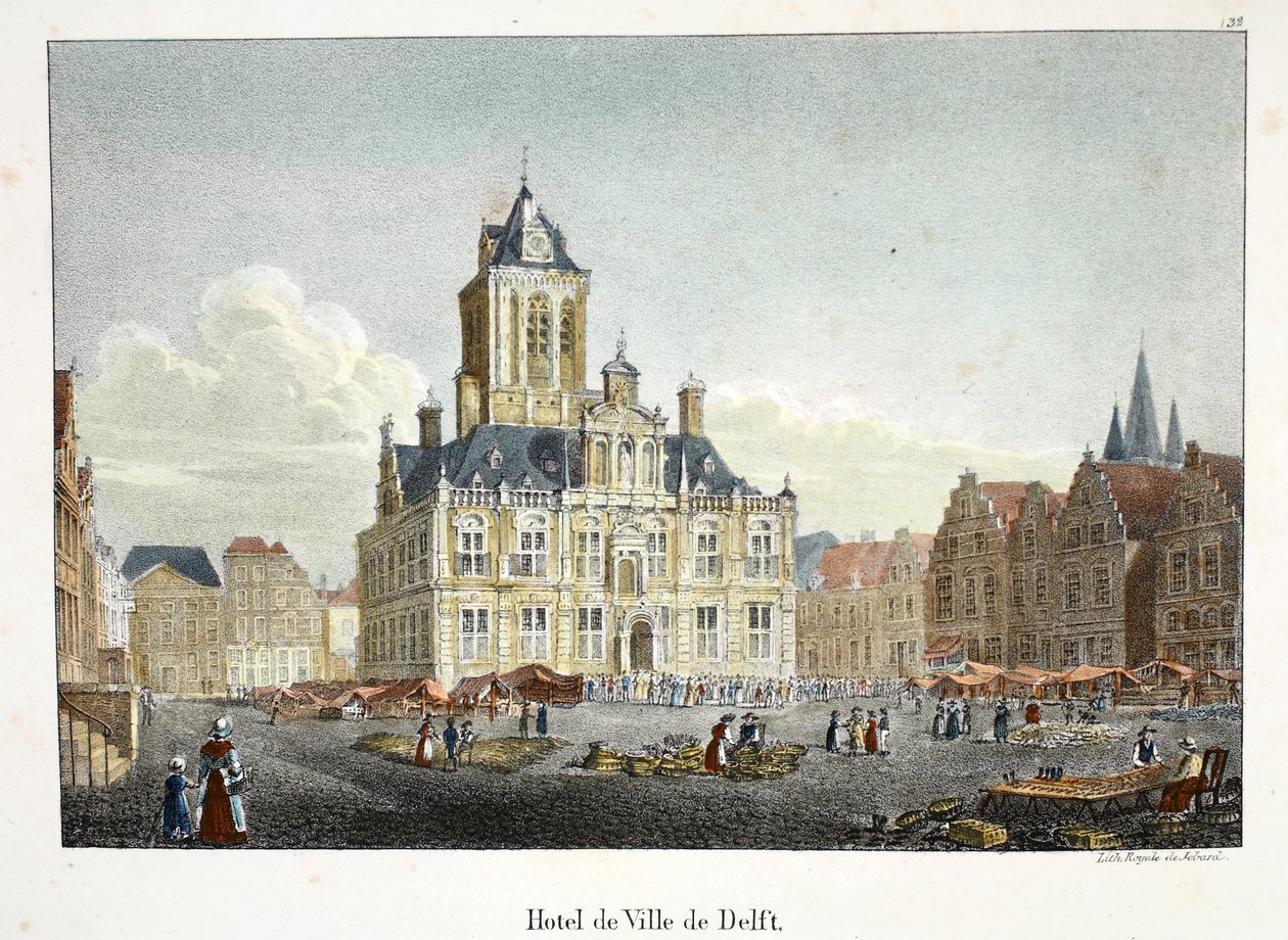 Hotel de Ville de Delft by Belgian School
