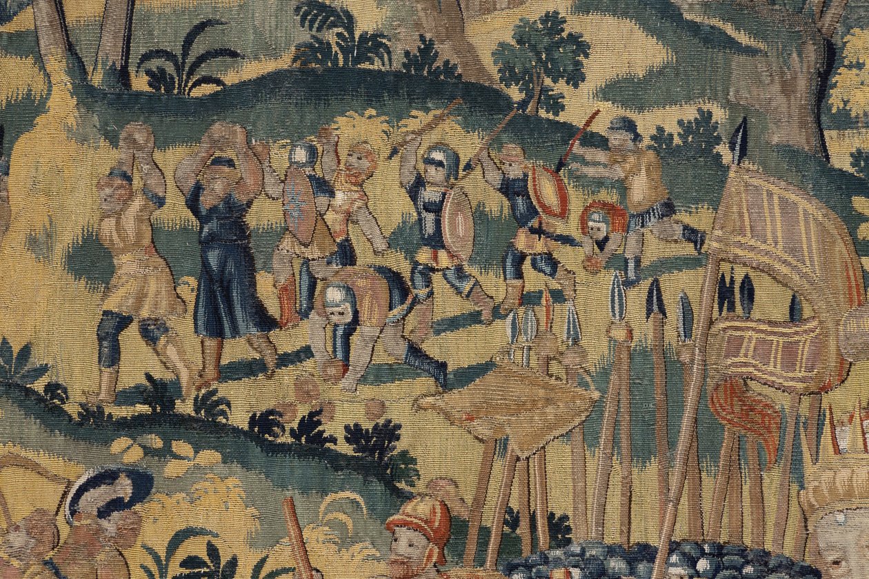 Story of Cyrus II The Great, c.1590 by Belgian School