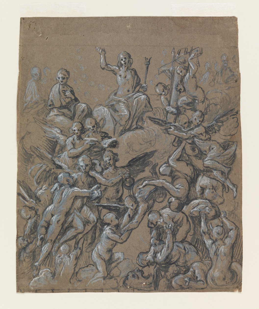 Christ in Glory with Angels by Belisario Corenzio
