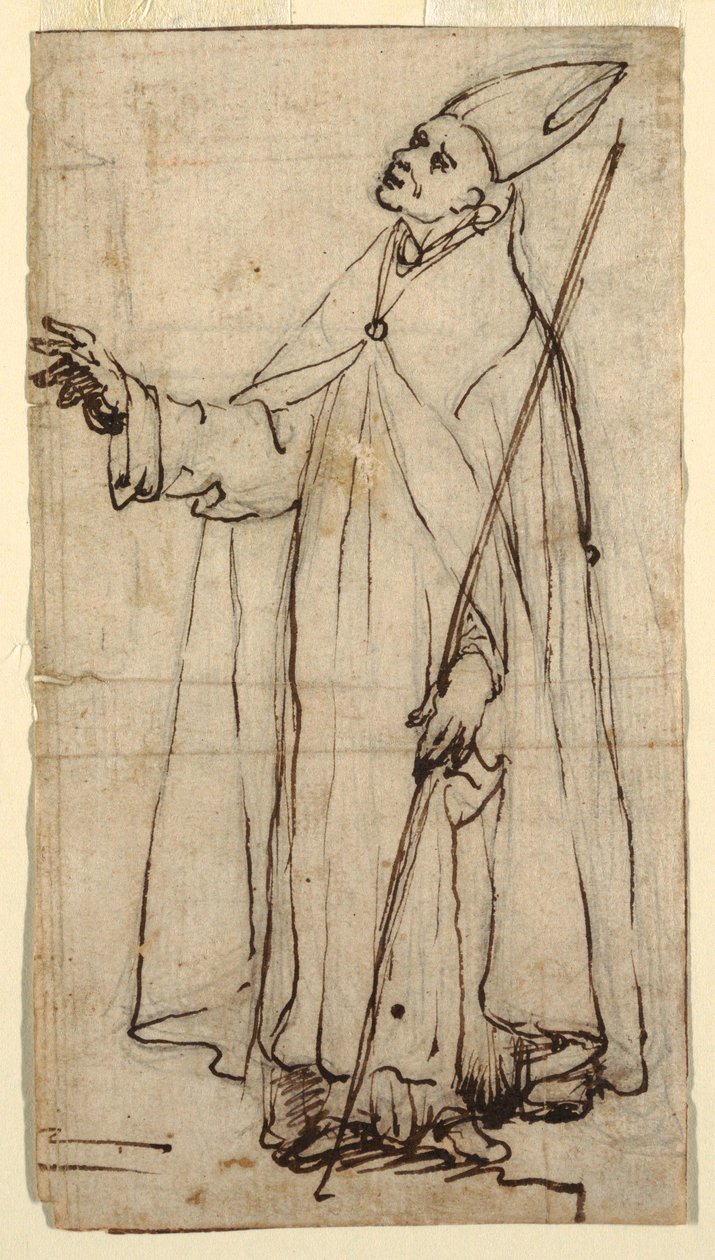 Standing Bishop, ca. 1620 by Belisario Corenzio