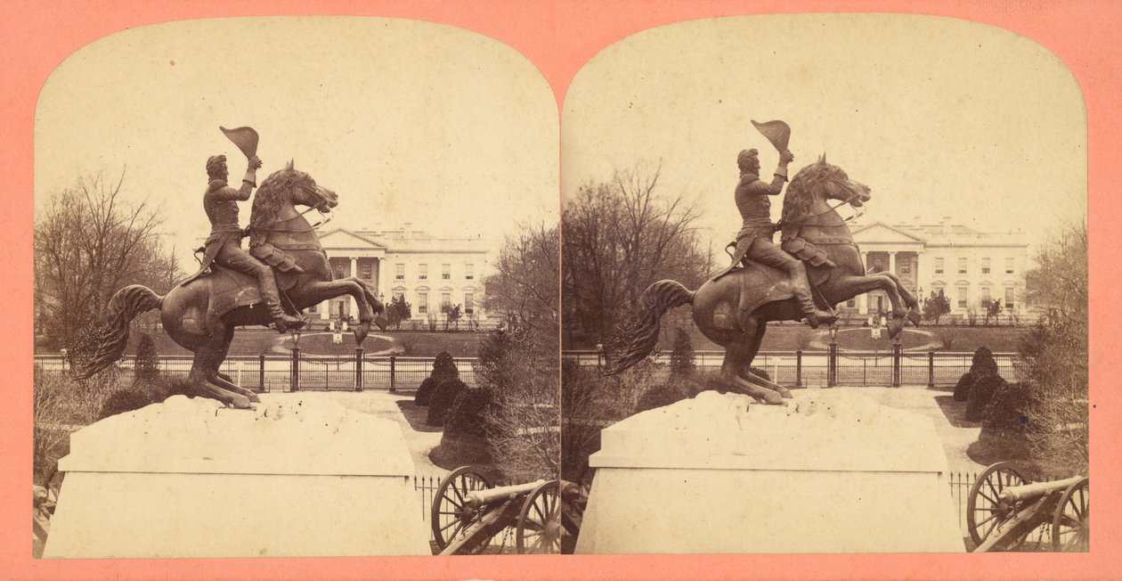 The Colossal Bronze Equestrian Statue of Gen. Andrew Jackson by Bell Brother