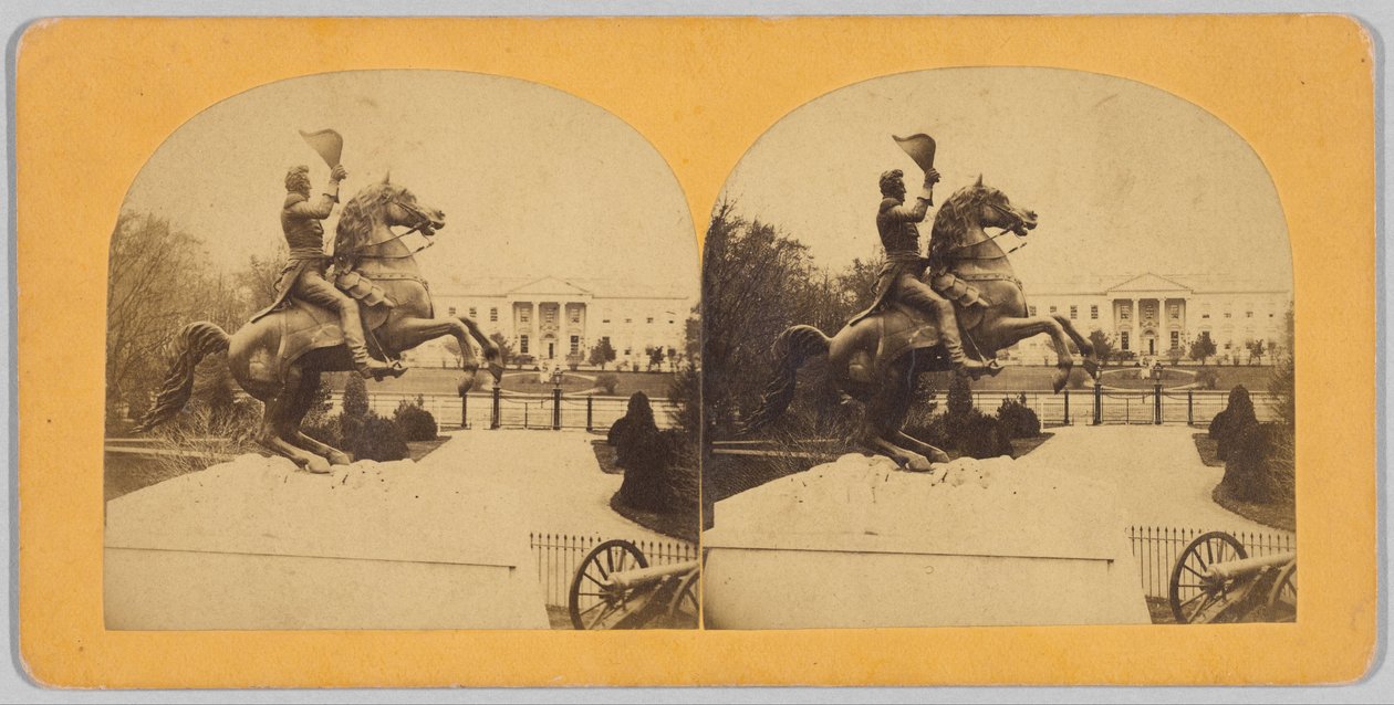 The Colossal Bronze Equestrian Statue of Gen. Andrew Jackson by Bell and Brother