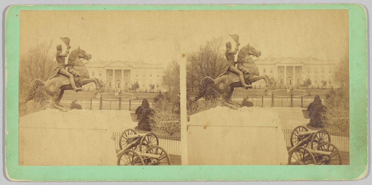 The Colossal Bronze Equestrian Statue of Gen. Andrew Jackson by Bell and Brother
