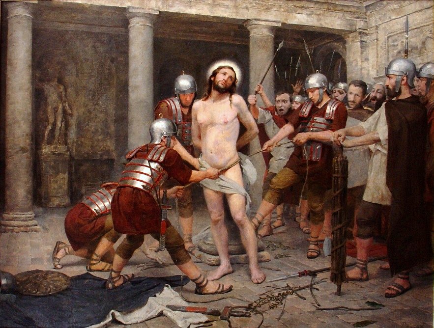 Flagellation of Christ by Belmiro de Almeida
