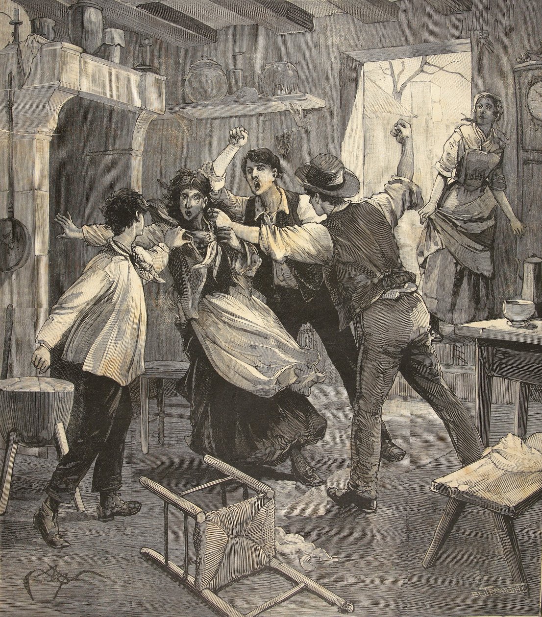 A Mother Killed by Her Children by Beltrand and Clair Guyot, E. Dete