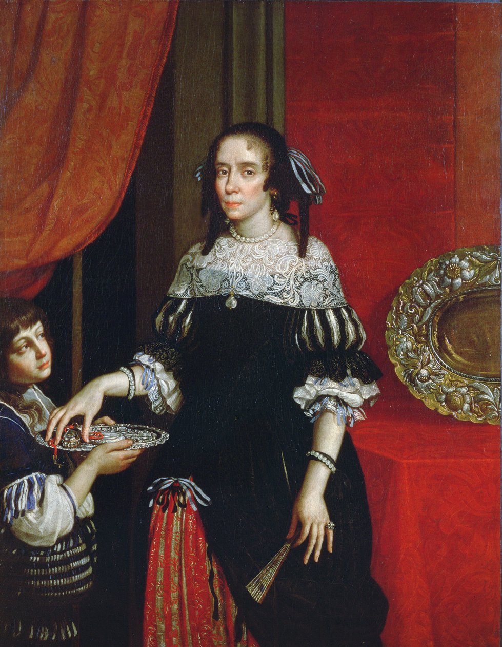 Portrait of Countess Gonzaga di Novellara by Cesare Gennari