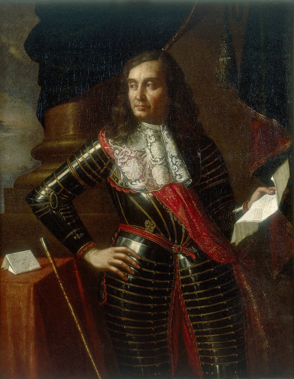 Portrait of Alfonso Gonzaga, Count of Novellara by Benedetto and Cesare 1637 88 Gennari
