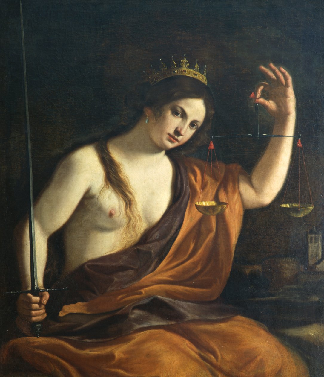 Justice by Benedetto the Elder Gennari