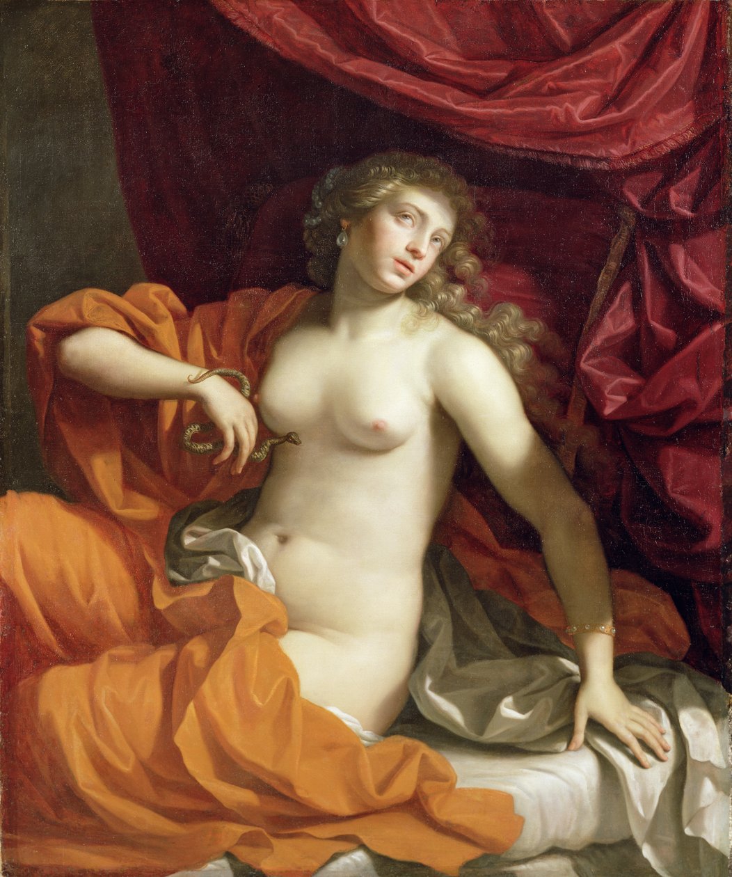 Cleopatra by Benedetto the Younger Gennari